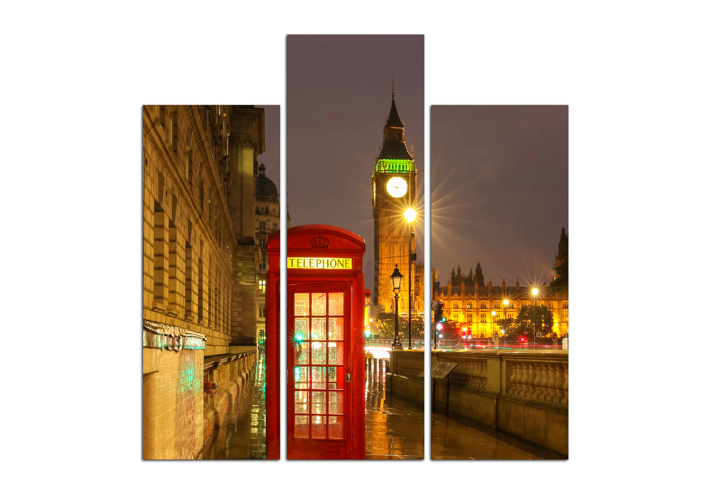 Obraz na plátně - Věž Big Ben - čtverec Obraz na plátně - Věž Big Ben - čtverec